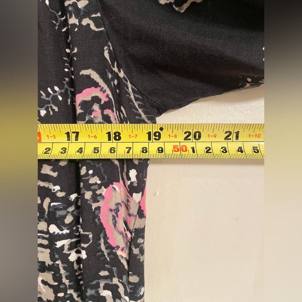 Free people “If you only knew “ maxi dress w/leg slits and tie neck size small - Picture 14 of 15